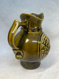 McCoy 7516 Green Turkey Pitcher and Washbowl Set