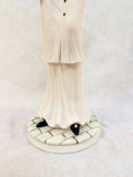 Edwardian Lady Porcelain Figurine