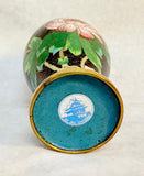 Zi Jin Cheng Chinese Cloisonné Vase