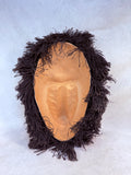 Hand-Painted Papier Maché Mandrill Monkey Mask