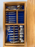 Oneida Act I Six Place Setting Stainless Steel Flatware Set