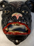 Vintage Cast Iron Buldog Bottle Opener