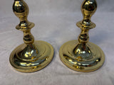 Pair of Baldwin 9 Inch Brass Candlesticks