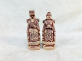 Chinese Themed Carved Resin Chess Pieces