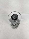 Twisted Bubble Glass Vase