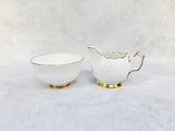 Aynsley Golden Crocus Bone China Tes Set for 5