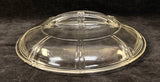 Glasbake Queen Anne Lidded Serving Bowl
