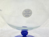 Princess House Crystal Footed Compote - Brand New!