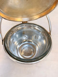 Keystoneware Silver Plated Ice Buckt with Articulated Lid