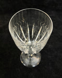Set of 8 Atlantis Castelo Cut Crystal Water Goblets