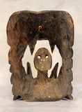 Jaguar Mask with Skull