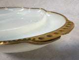 Anchor Hocking Fire King Milk Glass Divided Dish