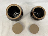 Rustic Canisters Handmade by Amy Parker - Set of 4