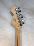 Black Squier Stratocaster Electric Guitar