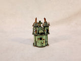 3 Miniature Copper Churches