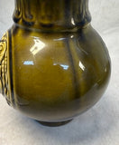 McCoy 7516 Green Turkey Pitcher and Washbowl Set