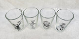 Libbey Wizard of Oz Tumblers - Set of 4