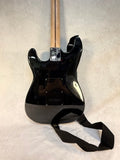 Black Squier Stratocaster Electric Guitar