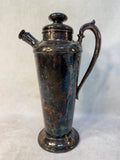Meridan/International Silver Art Deco Silver Plate Shaker Pitcher