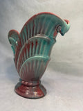 Art Deco California Double Leaf Vase