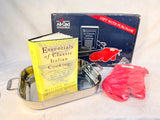 All-Clad Lasagna Pan with Cookbook and Oven Mitts - Brand New!