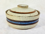 Glazed Stoneware Casserole Dish