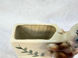 Climbing Kitten Figural Planter