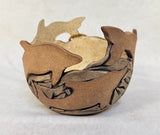 Dancing Waters Pottery Bowl by Wanda J. Furgeson