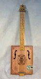 Three String Cigar Box Slide Guitar