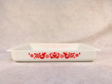 Pyrex #933 9 x 13 Baking Dish Friendship Pattern