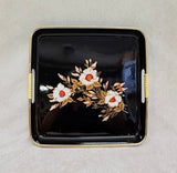 Toyo Japan Black Lacquer Serving Trays