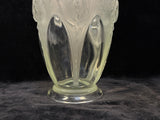 Verlys Art Nouveau Style Thistle Vase