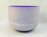 Frosted Crystal Signing Bowl with Mallet