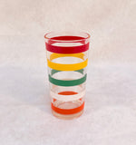 Anchor Hocking Striped Tumblers - Set of 4