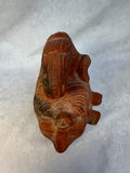 Mayan King Pakal Mexican Terracotta Sculpure