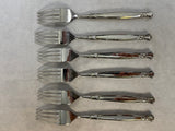 Oneida Act I Six Place Setting Stainless Steel Flatware Set