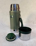 Aladdin Stanley Thermos A-1350B 24oz Green Hammertone