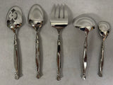 Oneida Act I Six Place Setting Stainless Steel Flatware Set