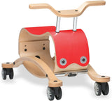 Wishbone Flip 2 in 1 Wooden Rock & Roll Toy