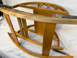Vintage Teetertot Toddler Ricking Chair by Delphos Bending Co.