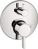 Hansgrohe Ecostat Pressure Balance Shower Valve Trim with Diverter, Brushed Nickel, 04447000 - Brand New!