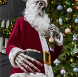 6 ft. Animated Skeleton Santa - New in Box!