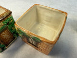 Postwar Japan Cottage Sugar and Creamer