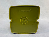 Vintage Tupperware Pick-a-Deli Pickle Holder in Avocado Green