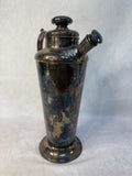 Meridan/International Silver Art Deco Silver Plate Shaker Pitcher