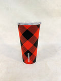 Corkcicle Buffalo Plaid 16 0unce Tumbler