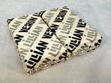Lillian Vernon Porcelain Place Cards Name Plates for Dining Table - Two Sets of 6