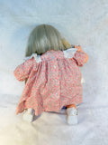 Vintage Wicker Doll Stroller with Madame Alexander Doll