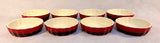 Parisian Patisserie Mini Tart Dishes - Set of 8