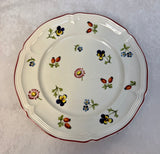 Villeroy & Boch Petit Fleur - Set of 5 Salad Plates and 4 Bread Plates
